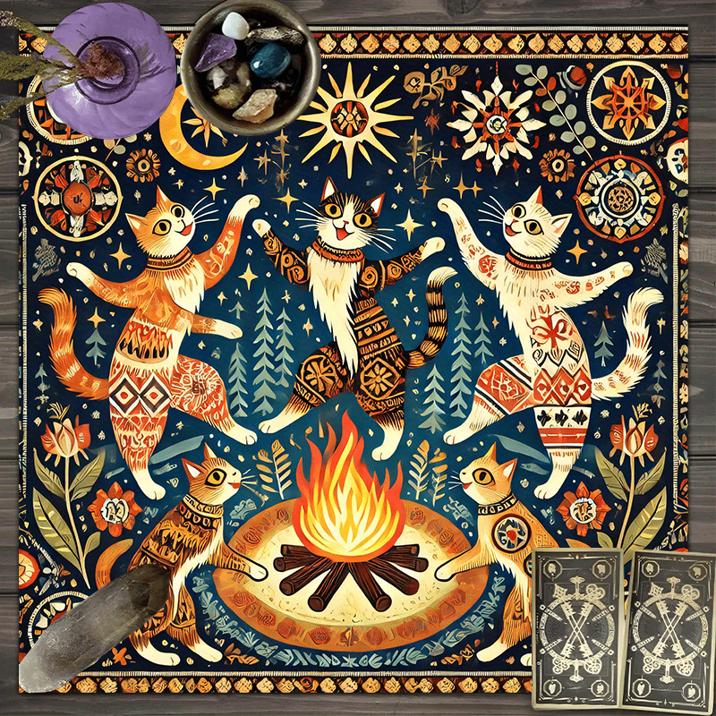 Dance Pad Machine - Muhteşem Fantezi Bohem Tarzı Kare Sunak