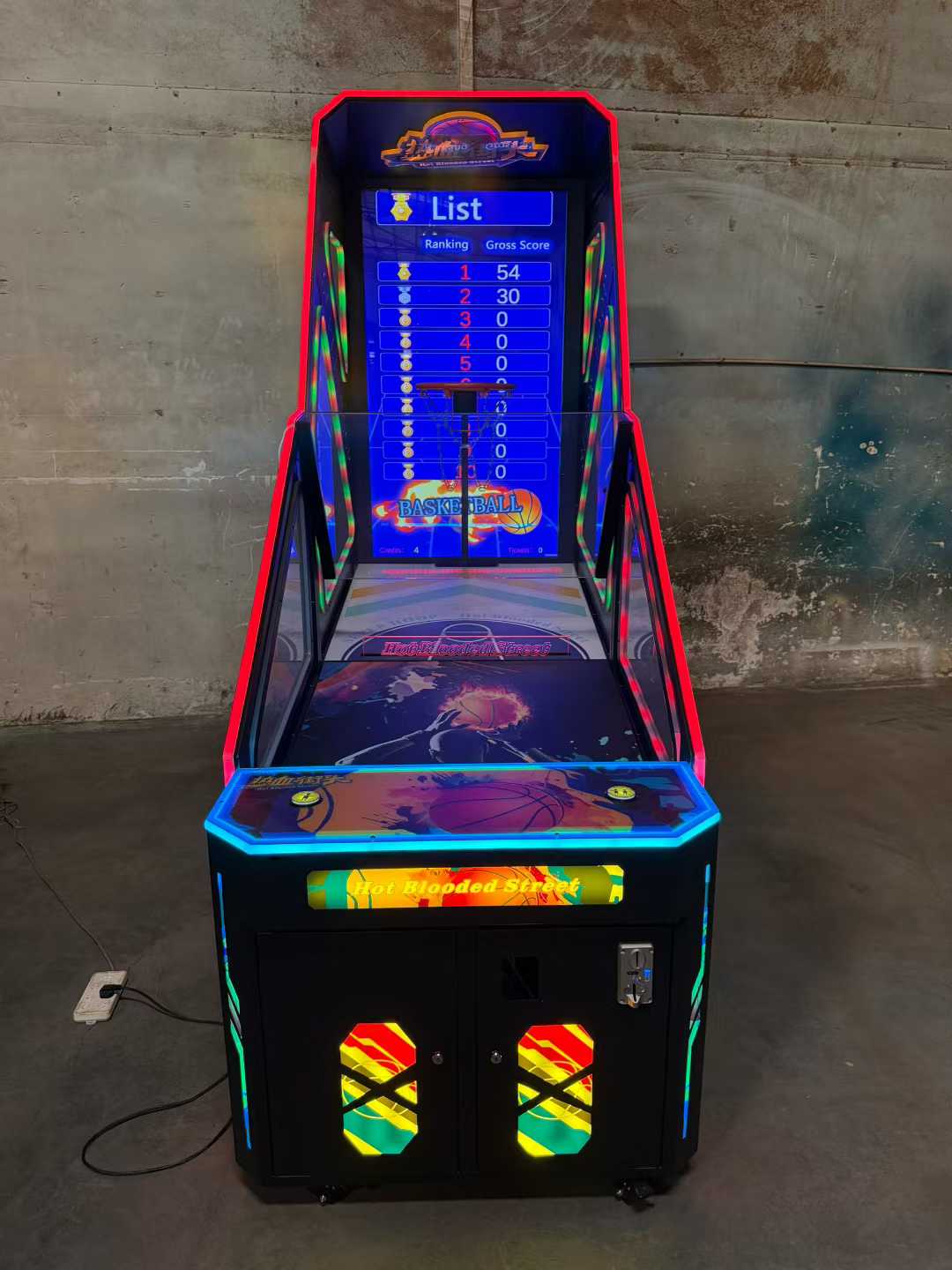 Jetonlu LED Basketbol Arcade O - Ticket Redemption Machine incelemesi ve fiyatı