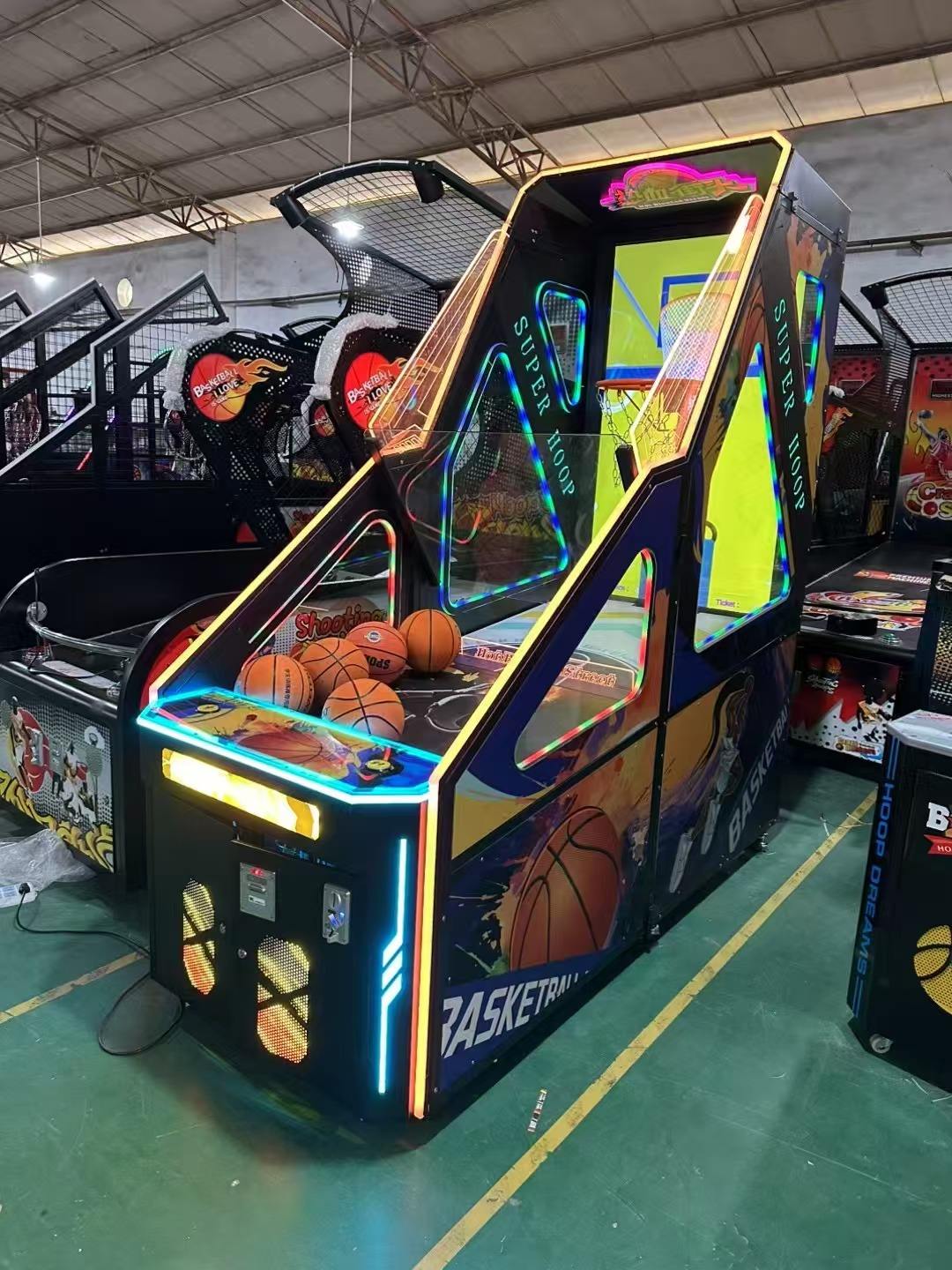 Jetonlu LED Basketbol Arcade O - Ticket Redemption Machine incelemesi ve fiyatı