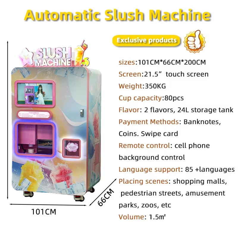 Ayarlanabilir Slushie Otomatı  - Slushie Machine Vending incelemesi ve fiyatı