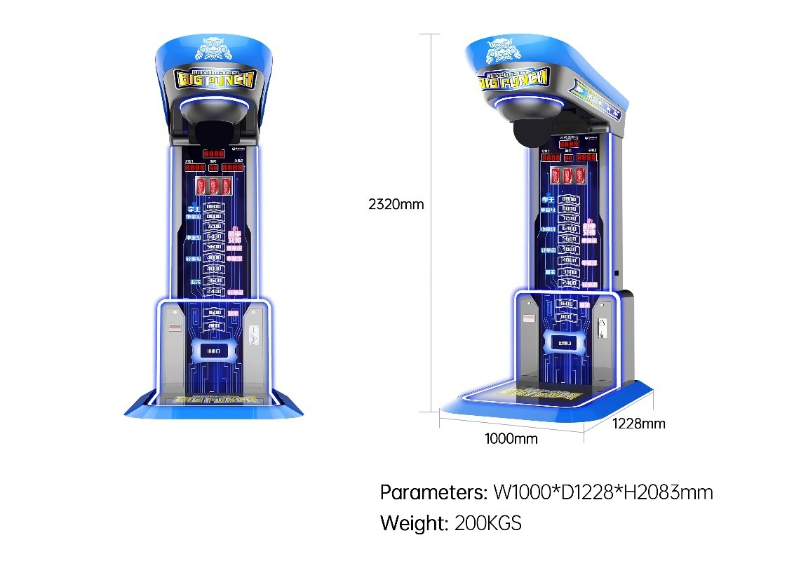 Ultimate Büyük Yumruk Atma Bok - Arcade Games And Vending incelemesi ve fiyatı